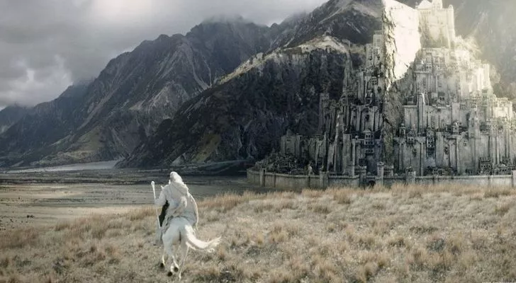 Tolkien's Middle Earth landscape